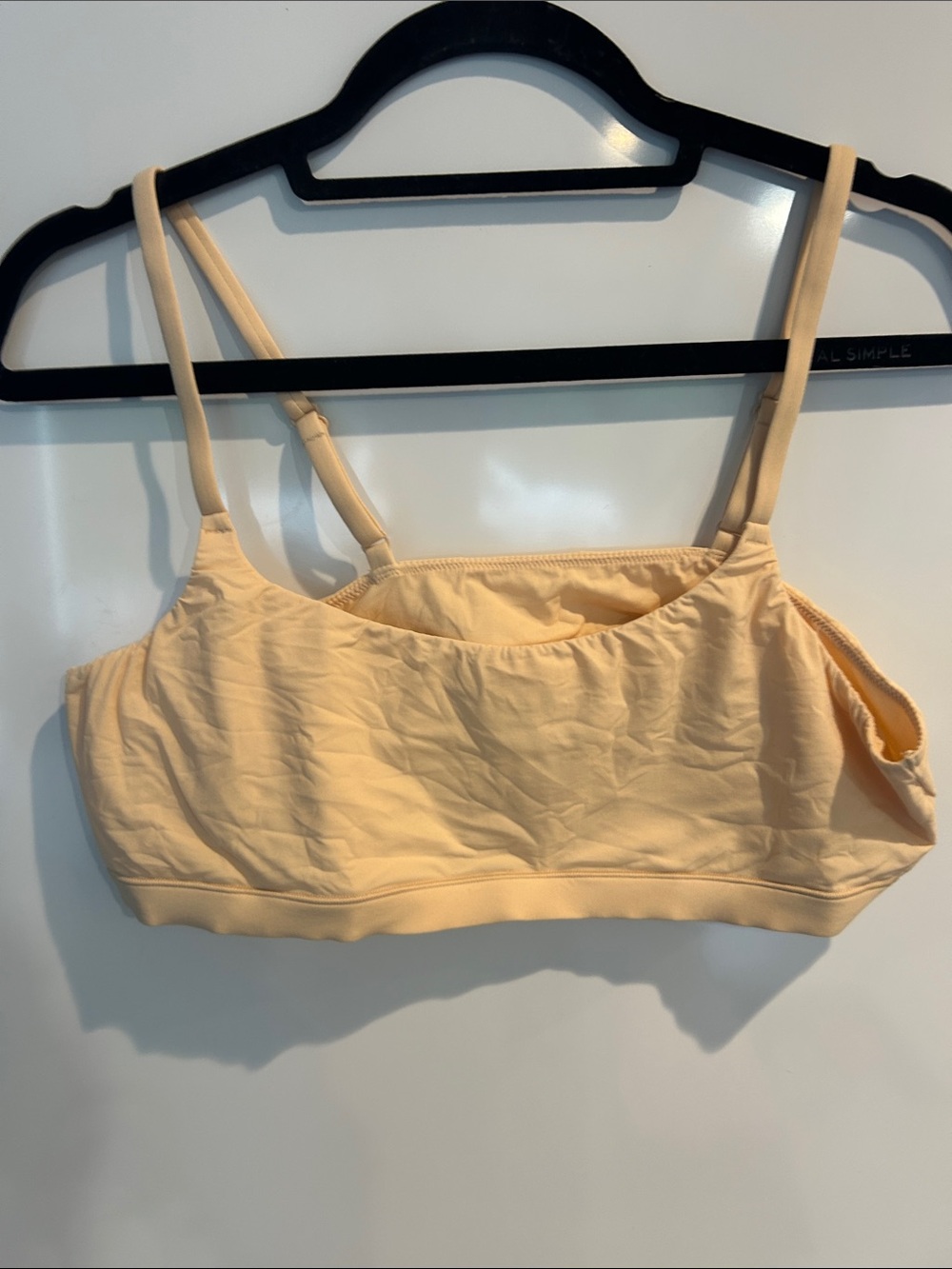 Quince Soft Stretch Bralette - Light Peach